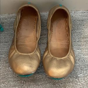 Gold Tieks size 8